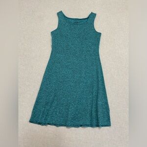 Patagonia Sleeveless Seabrook Dress Womens Size XS Green Performance Stretch